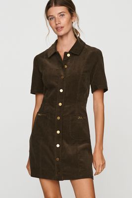 PAIGE Clementine 100% Cotton Mini Dress