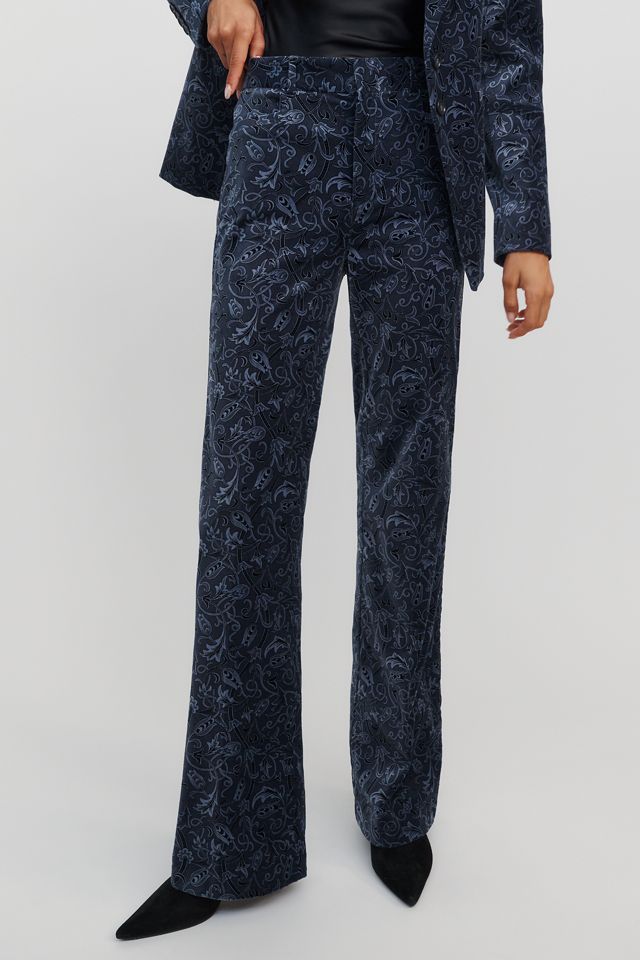 PAIGE Leenah Velvet Pants #1