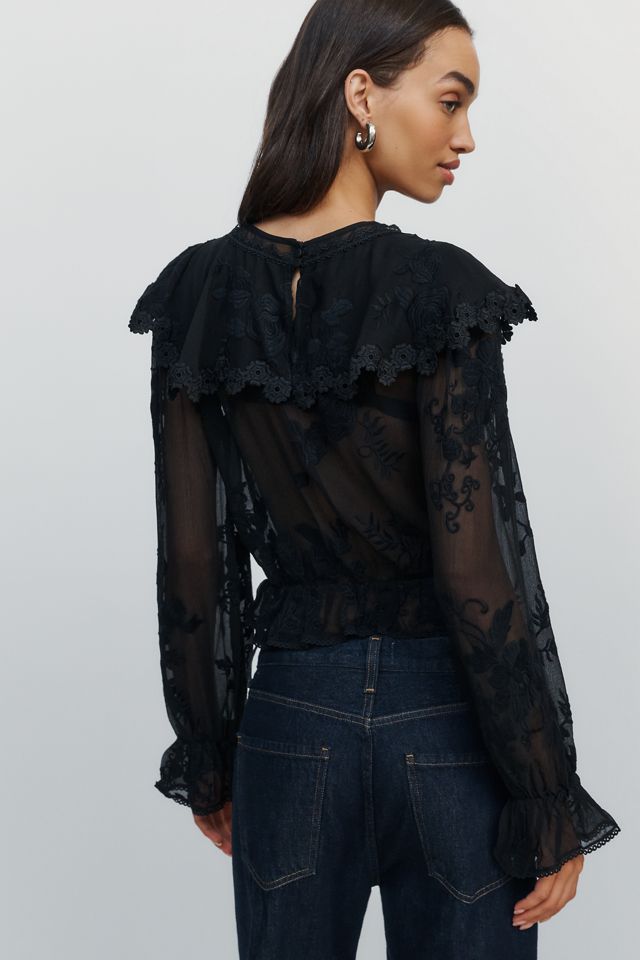 PAIGE Akari Silk Blouse #1