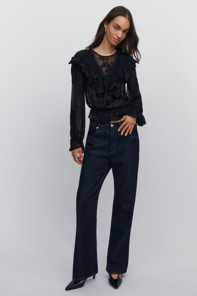 PAIGE Akari Silk Blouse #3
