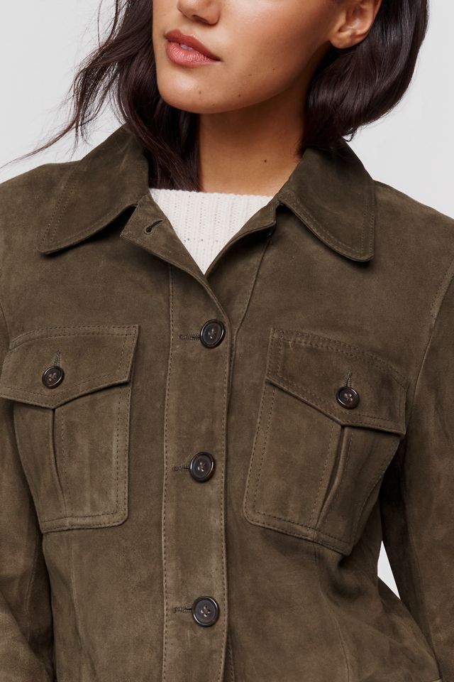 PAIGE Feyd Suede Jacket #1