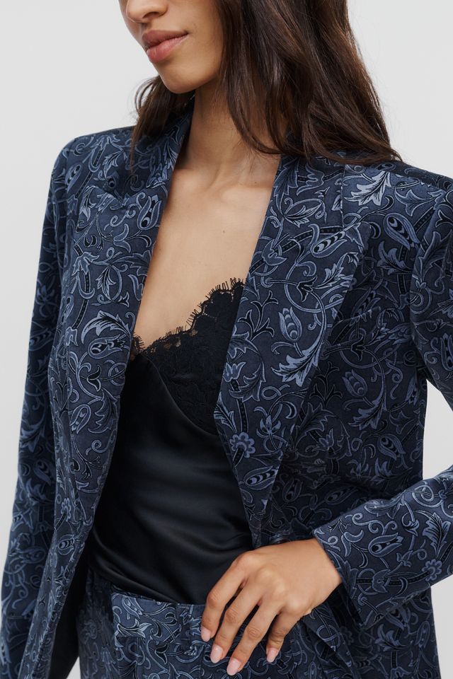 PAIGE Chelsee Velvet Blazer #2