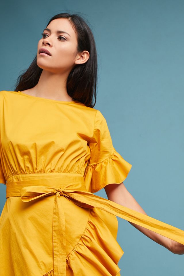 Cynthia Rowley Ruffled Mini Dress