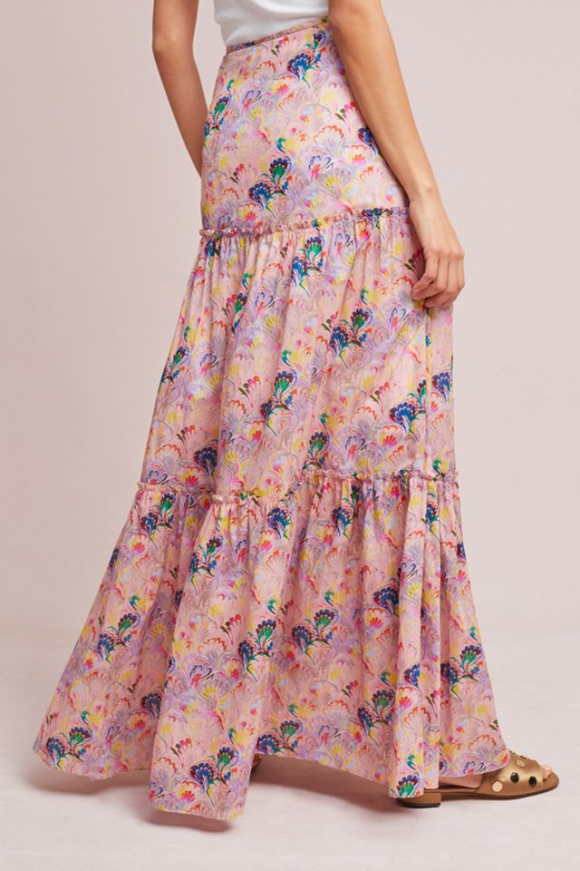 Cynthia Rowley Tiered Maxi Skirt #3