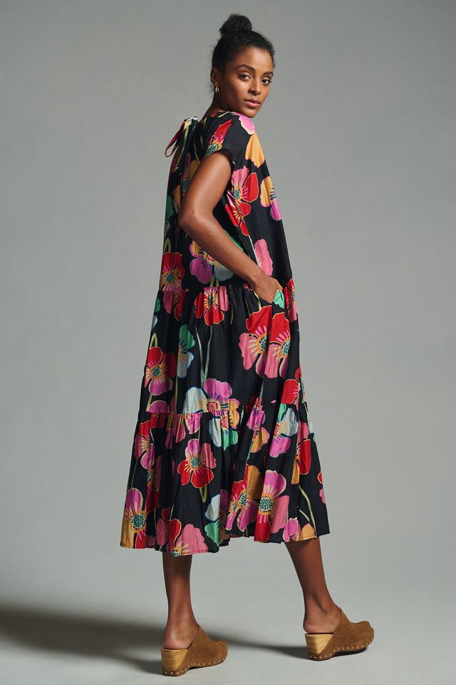 Robe Velvet By Graham & Spencer Grise - Corsage Dentelle, Manches 3/4, Portée 2 Fois
