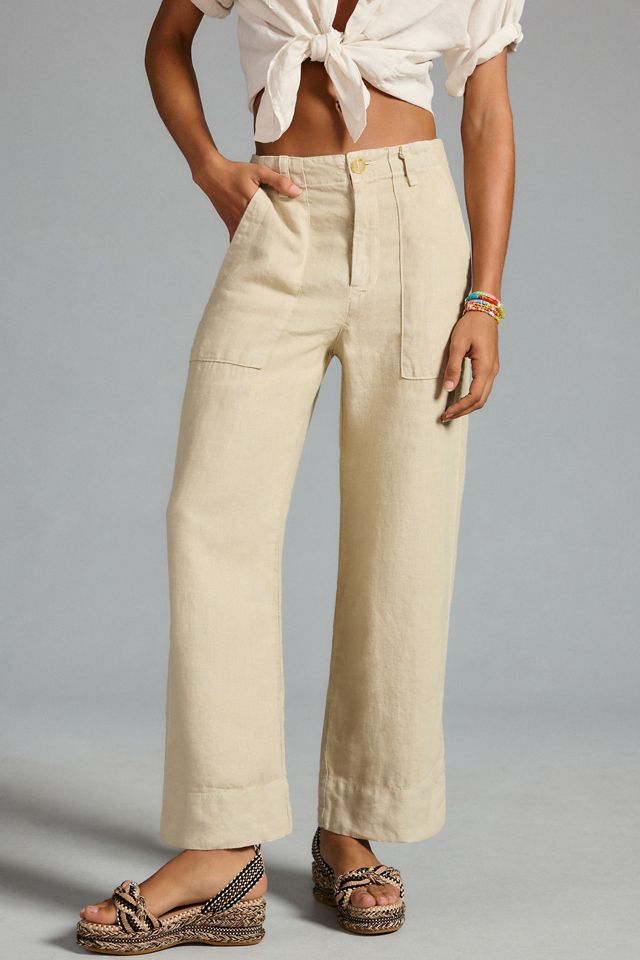 Velvet by Graham & Spencer Dru Linen Pants #1