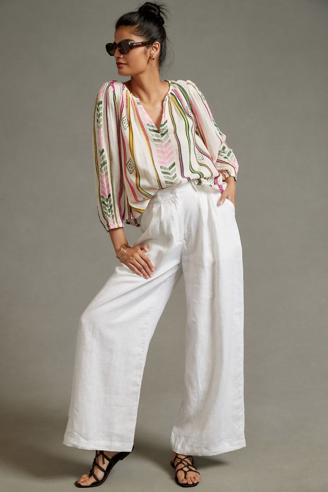 Velvet by Graham & Spencer Beth Jacquard Blouse #2