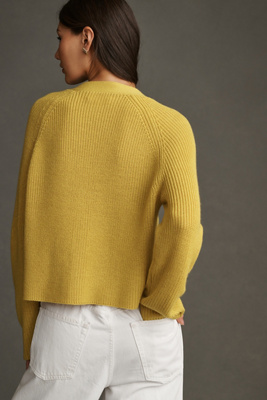 Cardigan Elodie Di Velvet By Graham &amp; Spencer &ndash; Rigato, Scollo A V, Misto Cashmere &ndash; Nuovo