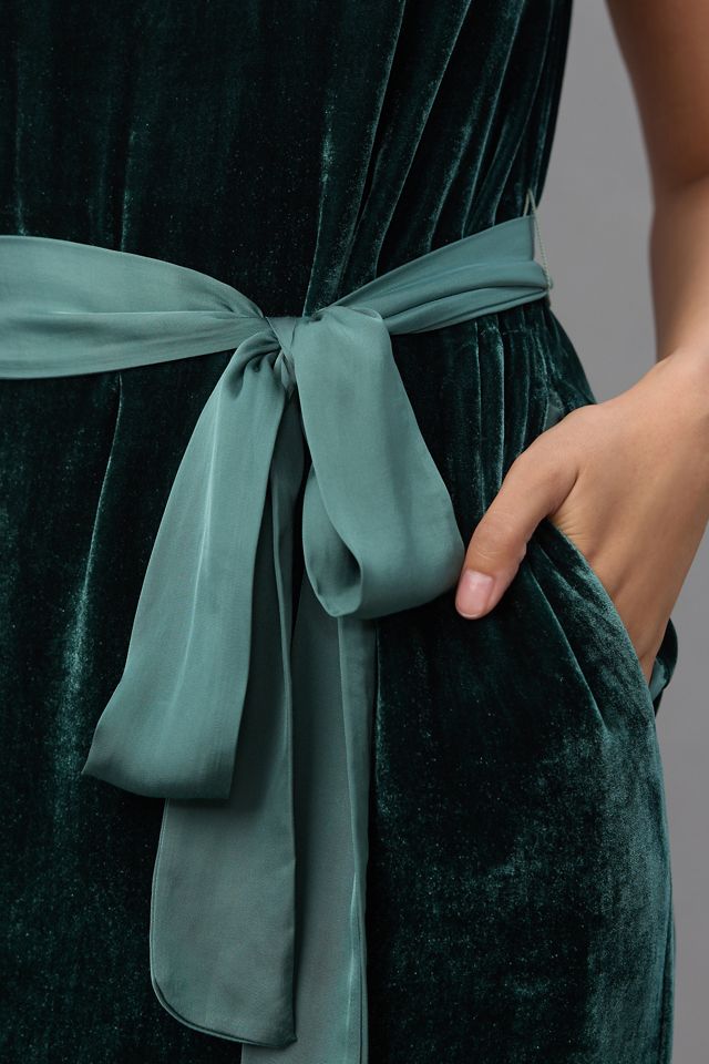 Velvet by Graham & Spencer Sleeveless Velvet Midi Dress #1
