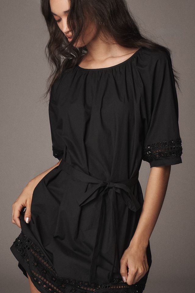 Velvet by Graham & Spencer Izabella Eyelet Mini Dress #3