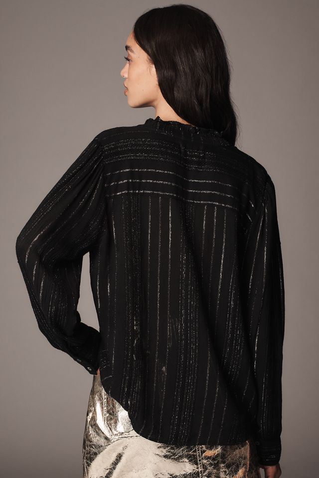 Velvet by Graham & Spencer Lolita Long-Sleeve Blouse #1