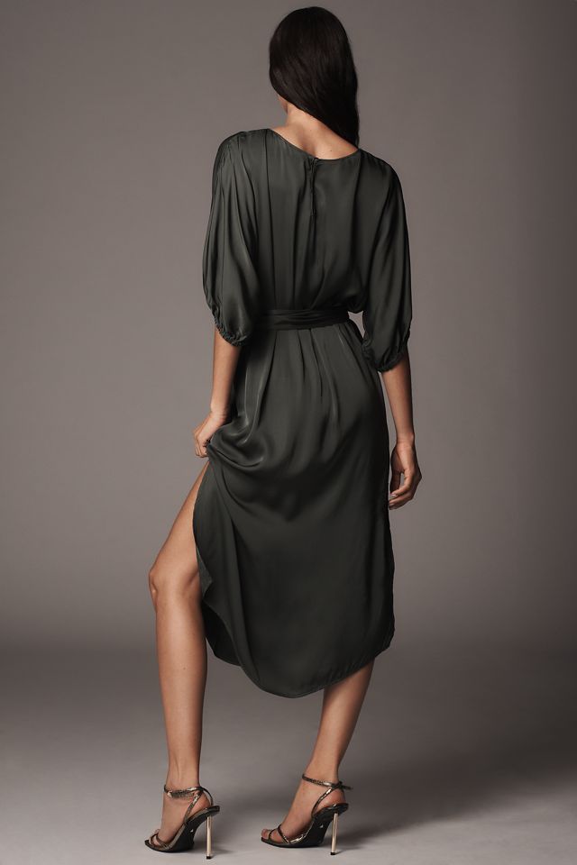 Velvet by Graham & Spencer Laurel Short-Sleeve Midi Dress #1