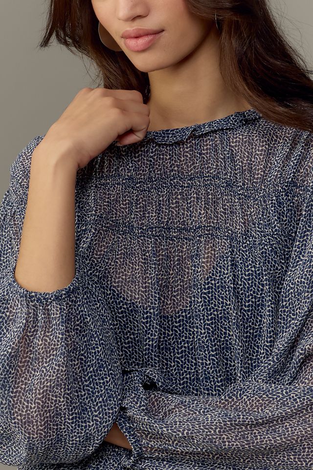 Velvet by Graham & Spencer Blen Long-Sleeve Blouse #3