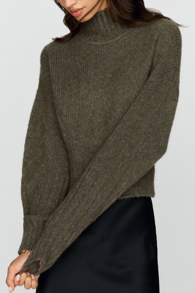 Jersey de Lana y Cachemira con Dobladillo Fruncido By Anthropologie #4
