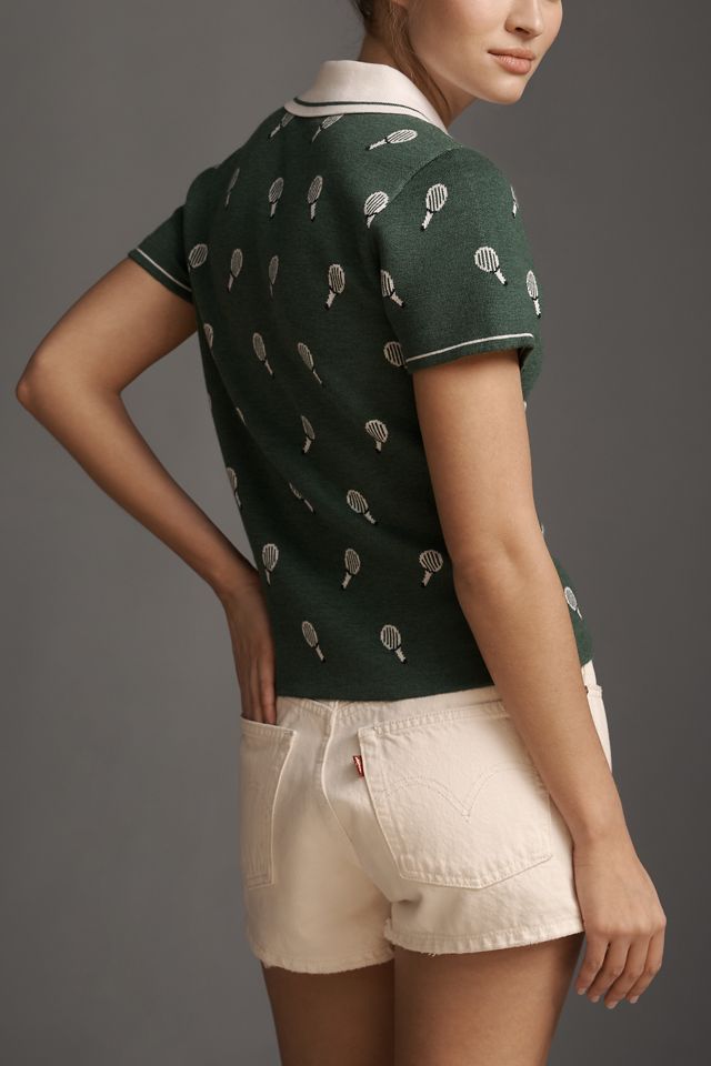 Rowing Blazers Short-Sleeve Polo Sweater #1