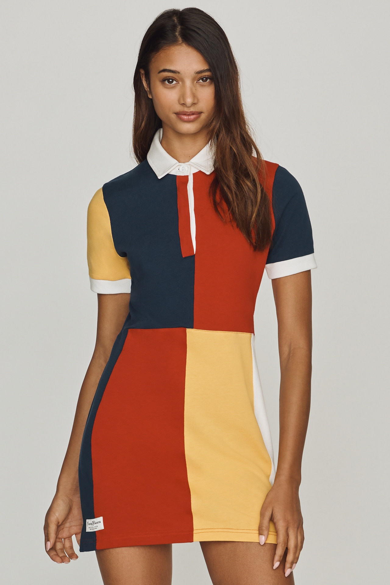 Rowing Blazers Colorblock Rugby Mini Dress