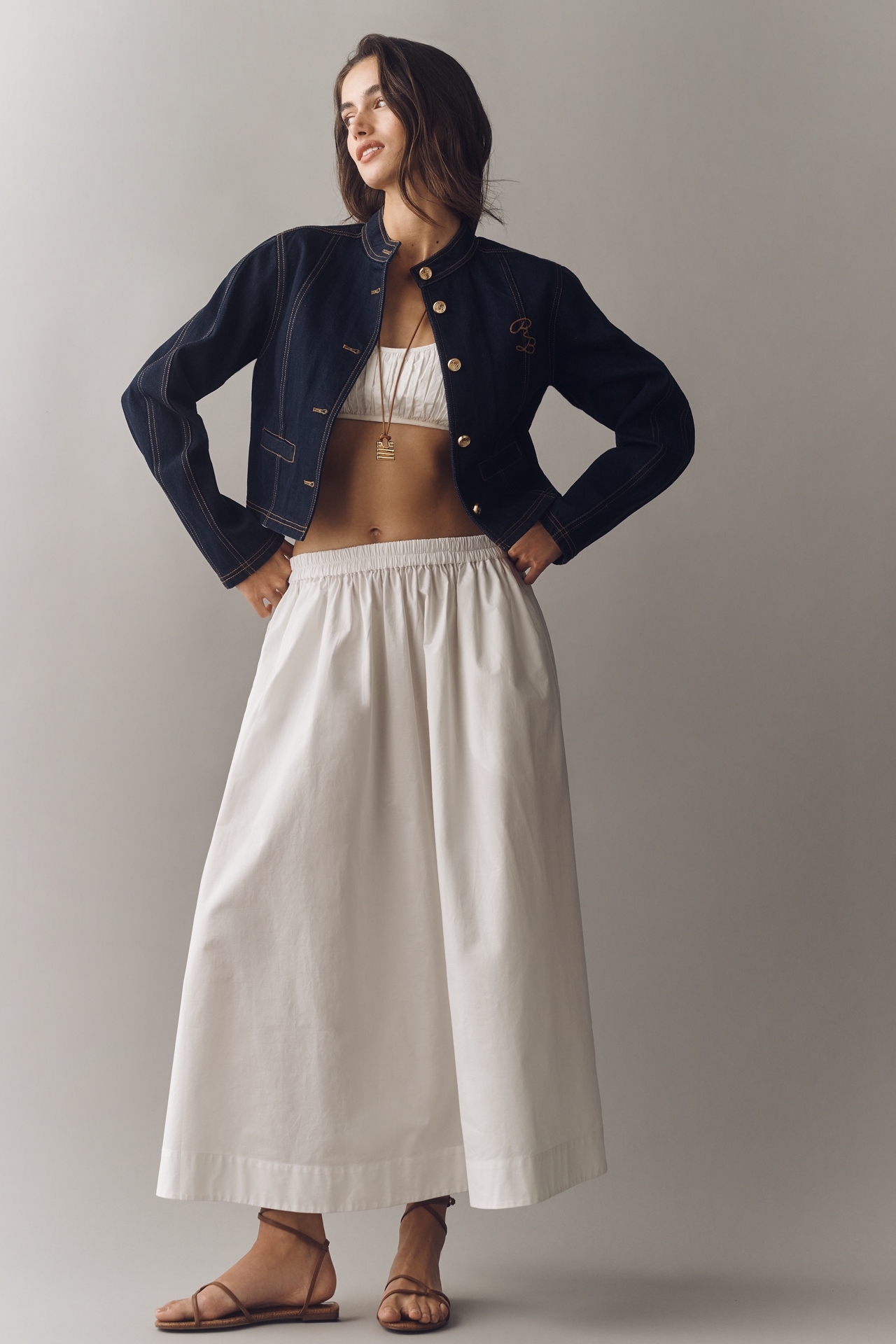 Rowing Blazers Cotton Denim Jacket