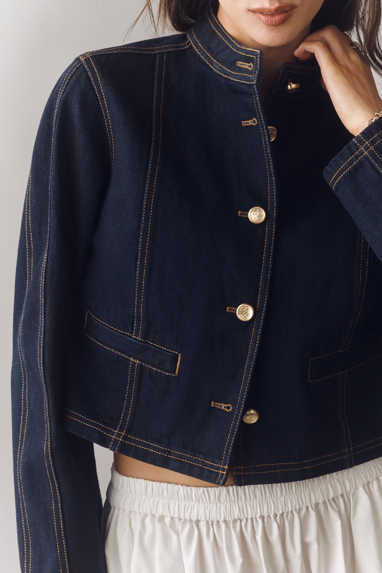 Rowing Blazers Cotton Denim Jacket
