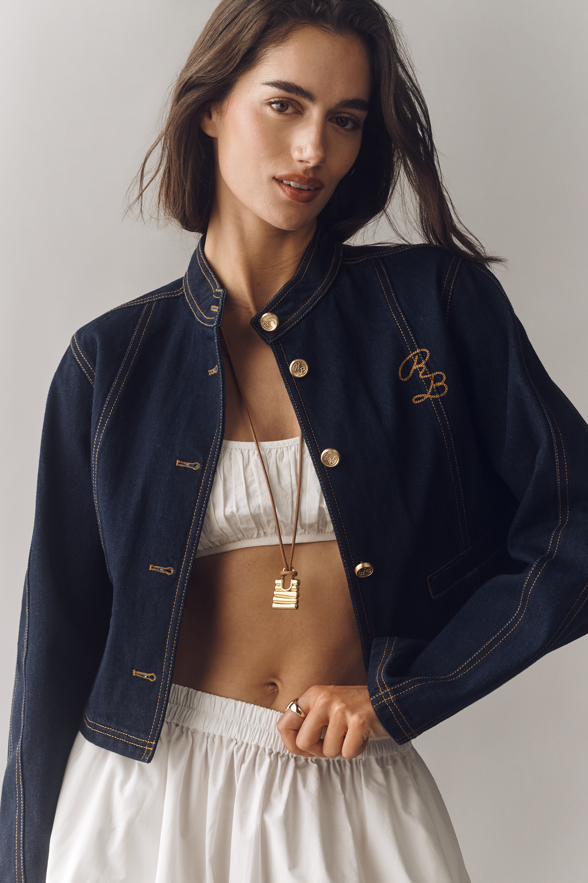 100% Cotton Denim Jacket - Image 1