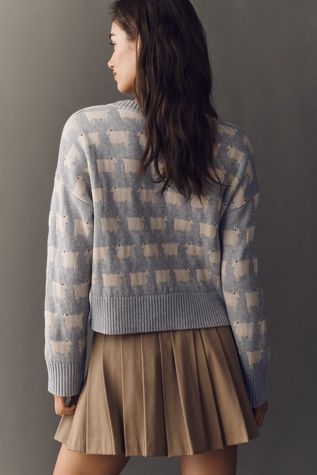 Rowing Blazers Warm & Wonderful Diana Cotton Sheep Sweater #1