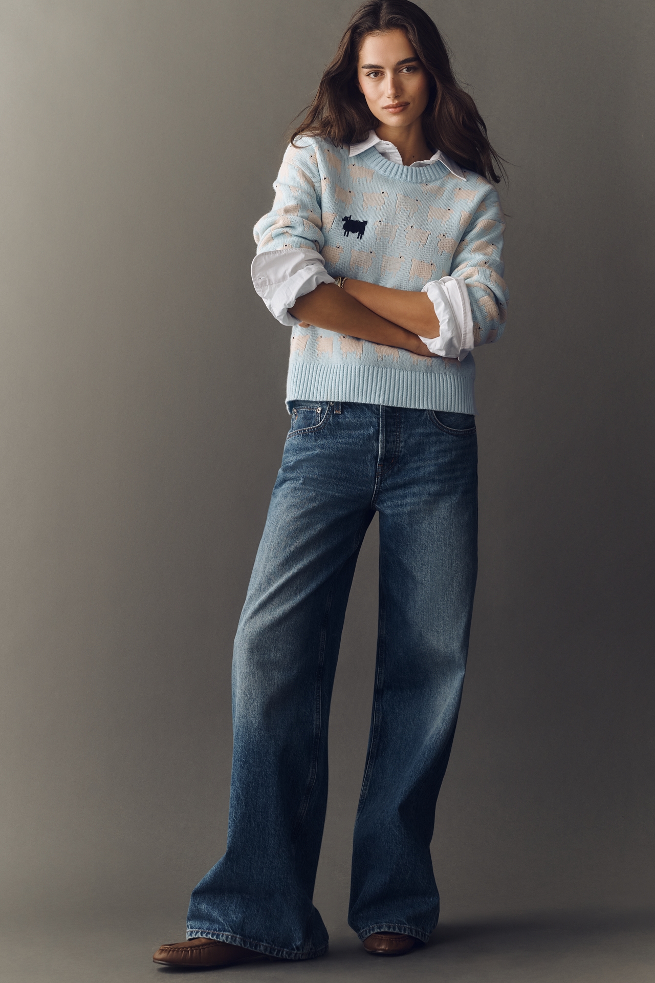 Rowing Blazers Warm & Wonderful Black Sheep Sweater