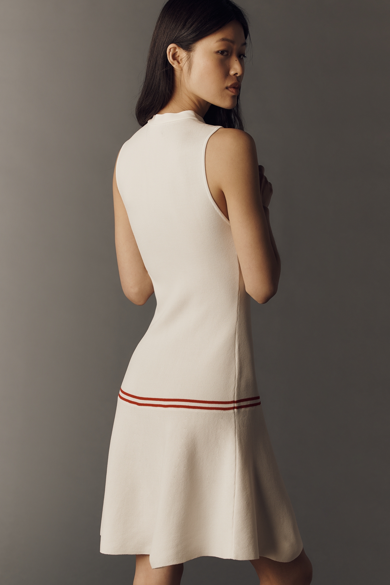 Rowing Blazers Drop-Waist Mini Dress