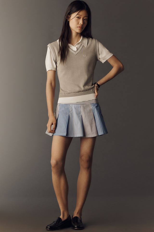 Rowing Blazers Layered Sweater Vest Top #1