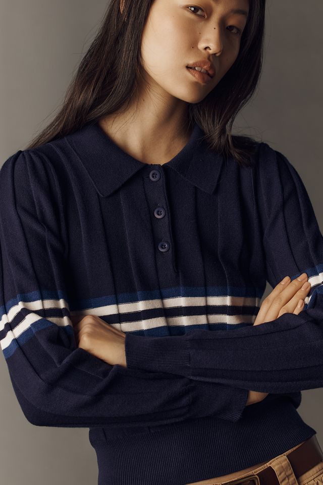 Rowing Blazers Collared Long-Sleeve Pullover #2