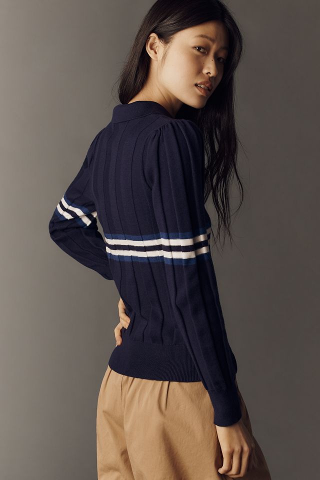 Rowing Blazers Collared Long-Sleeve Pullover #3