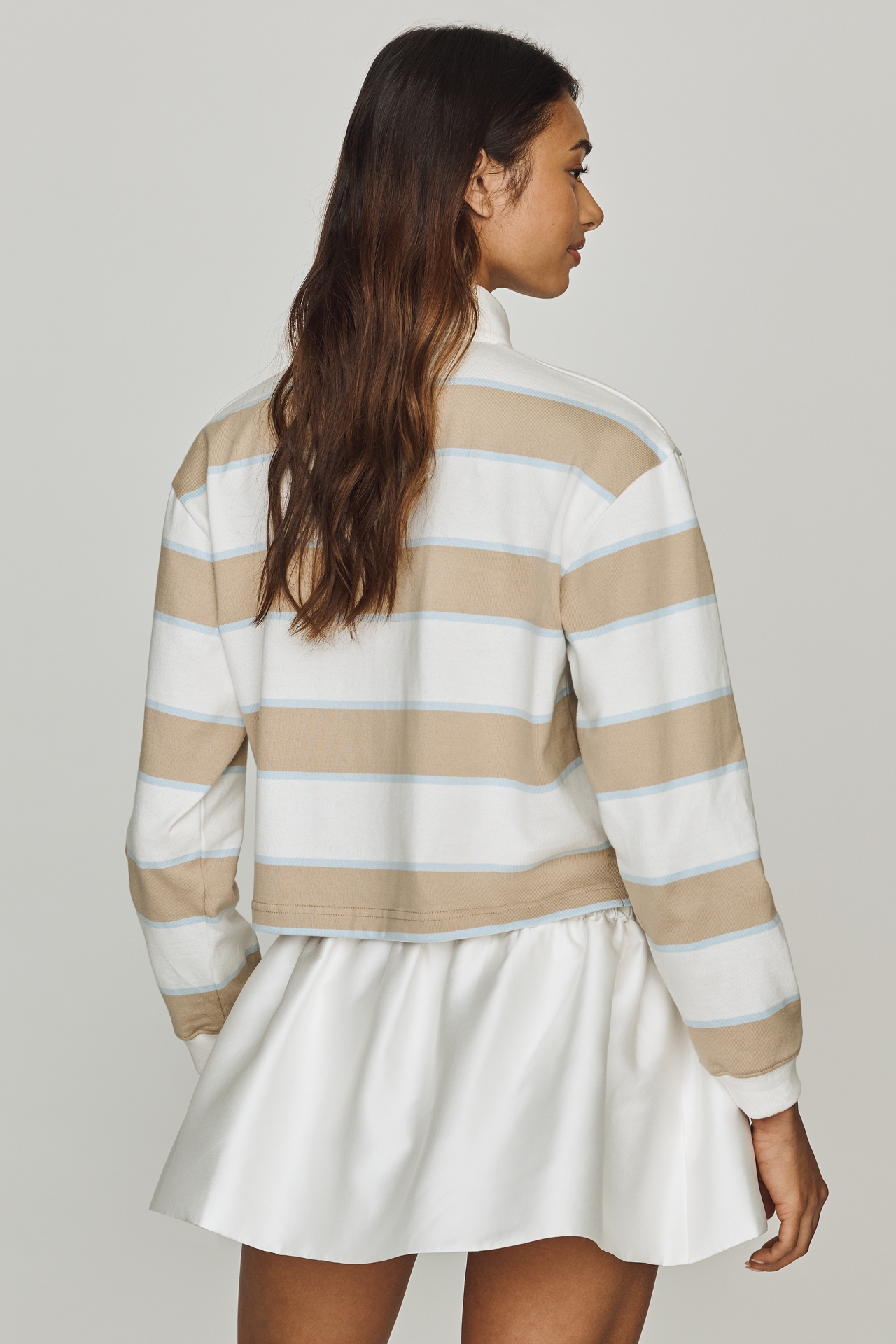 Rowing Blazers Cropped Rugby Pullover
