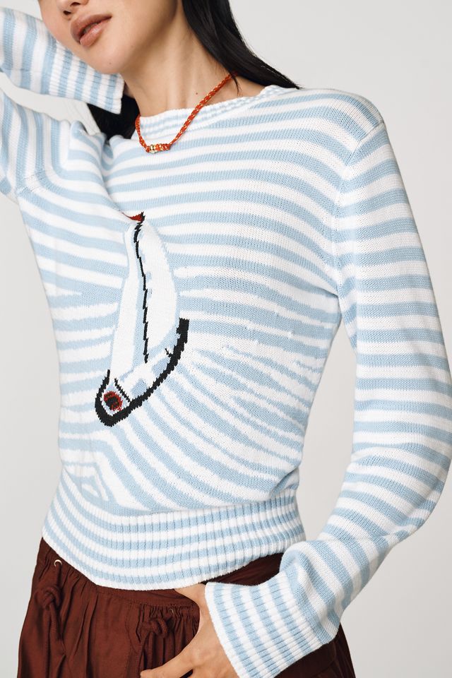 Rowing Blazers Sailboat Stripe Pullover #1