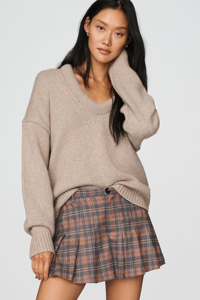 Rowing Blazers 100% Cotton Pleated Plaid Mini Skirt #3