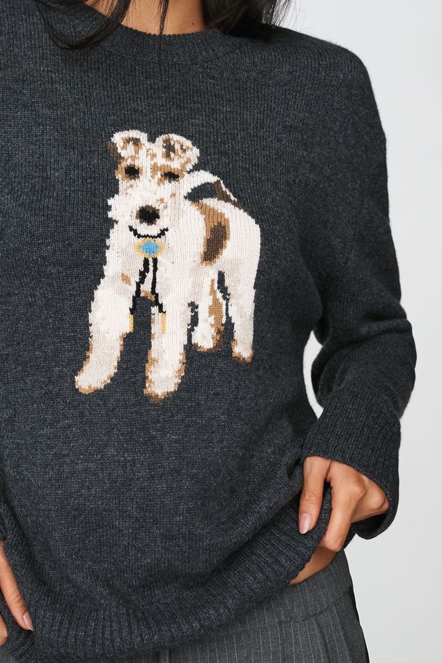 Rowing Blazers Mouline Terrier Crew-Neck Sweater #3