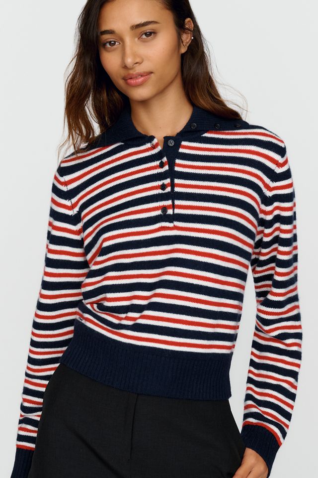 Rowing Blazers Cotton Cashmere Polo Top #3