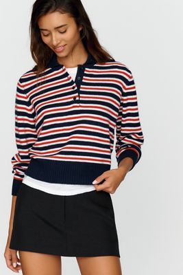 Rowing Blazers Cotton Cashmere Polo Top