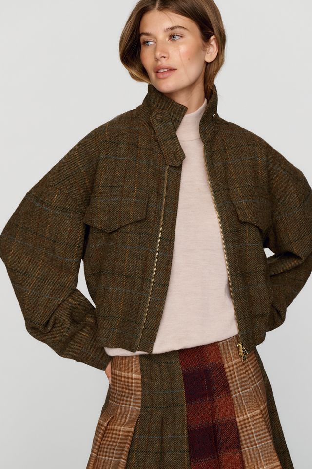 Rowing Blazers 100% Wool Funnel Neck Jacket #4