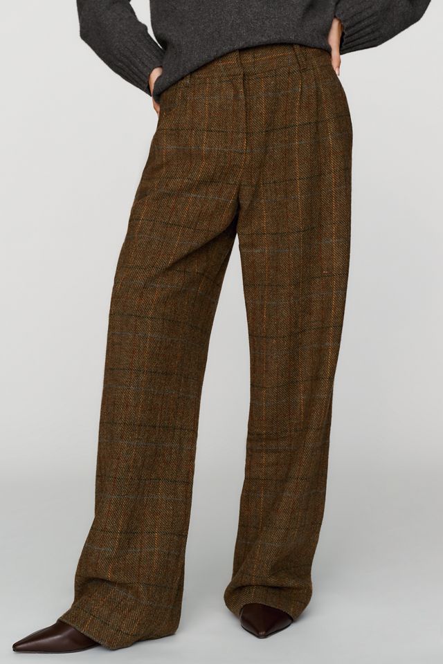 Rowing Blazers 100% Wool Plaid Trousers #1
