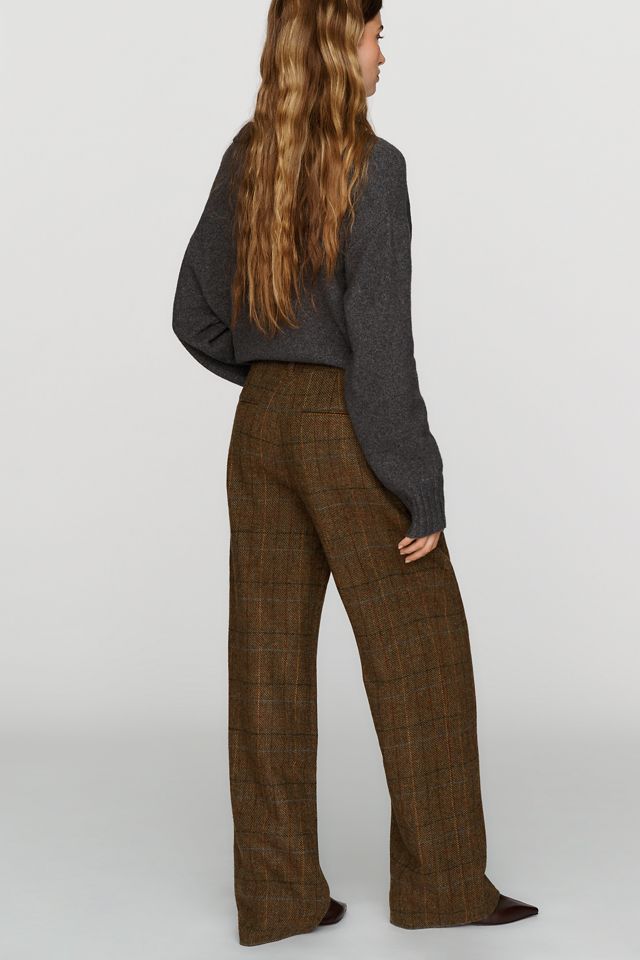Rowing Blazers 100% Wool Plaid Trousers #4