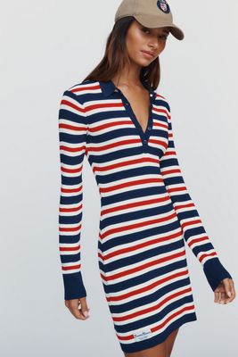 Rowing Blazers Kris Polo Mini Dress