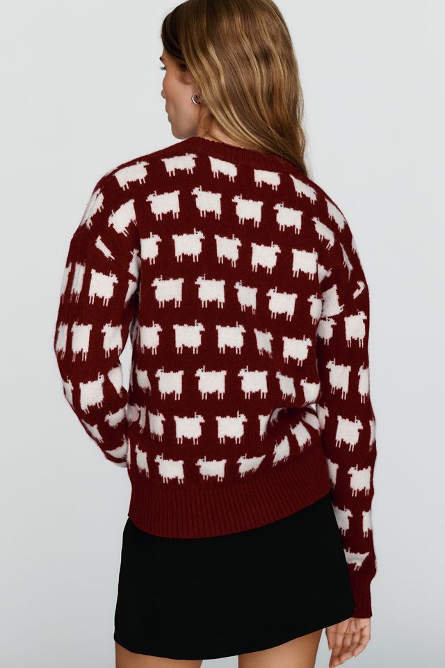 Rowing Blazers 100% Wool Sheep Sweater #3