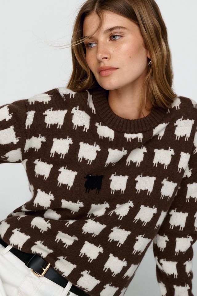 Rowing Blazers 100% Wool Sheep Sweater #2
