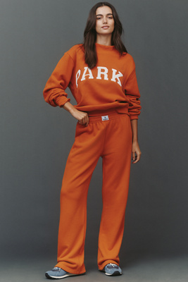 Parke Boxer Sweatpants In Orange