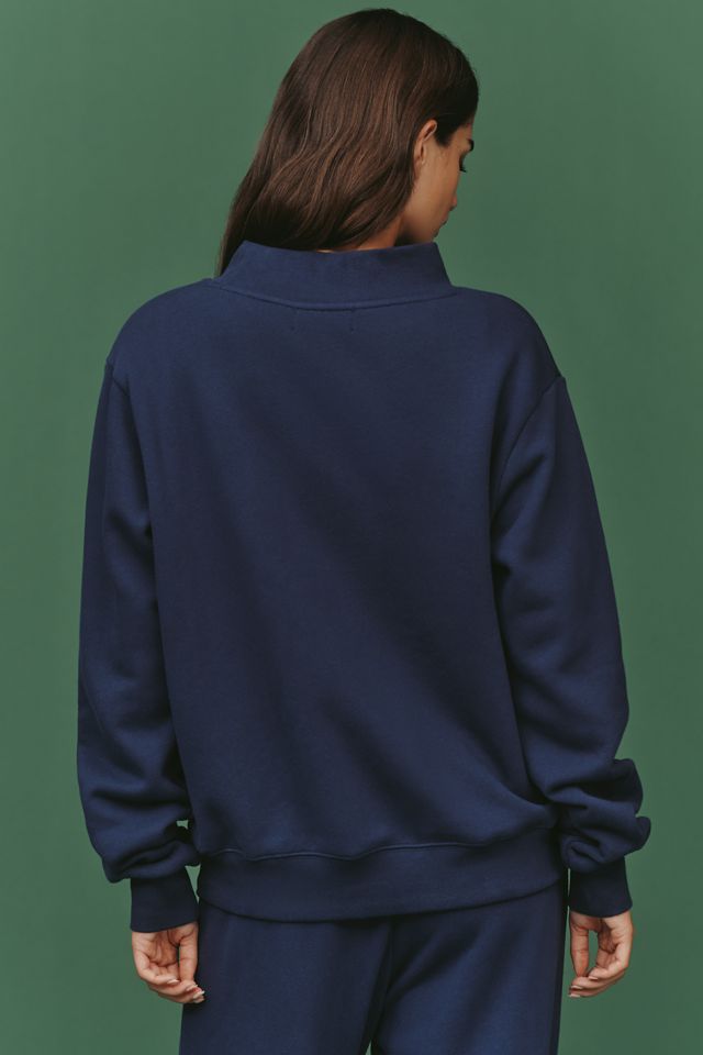 PARKE Varsity Mock-Neck Sweatshirt #3