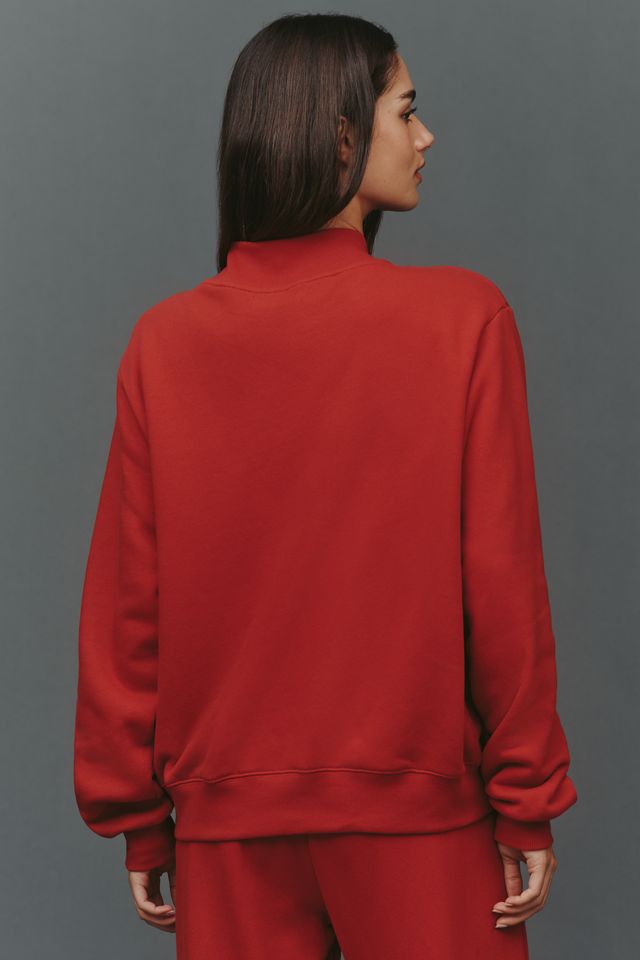 PARKE Varsity Mock-Neck Sweatshirt #3