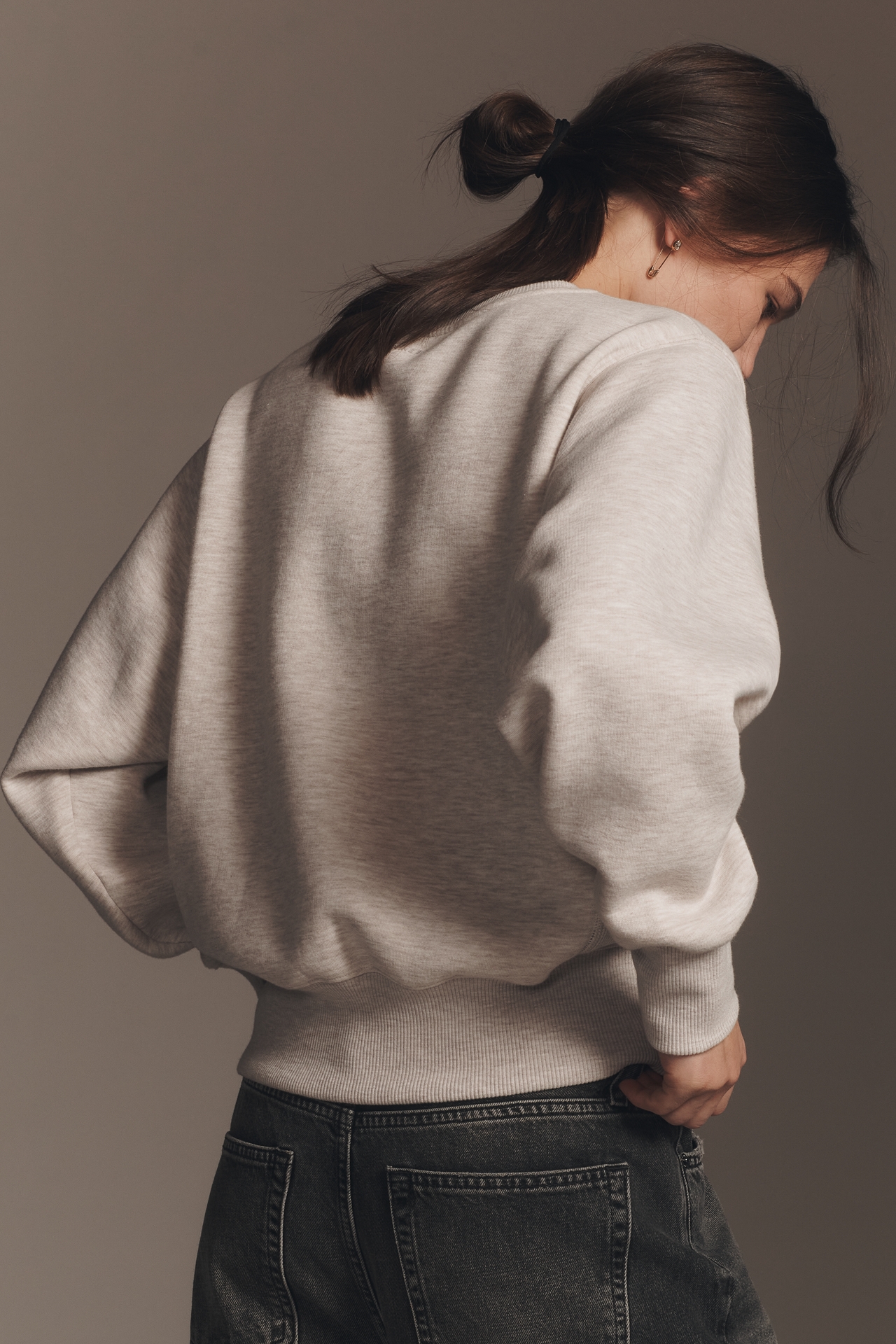 Anine Bing Harry Shrunken LA Sweatshirt