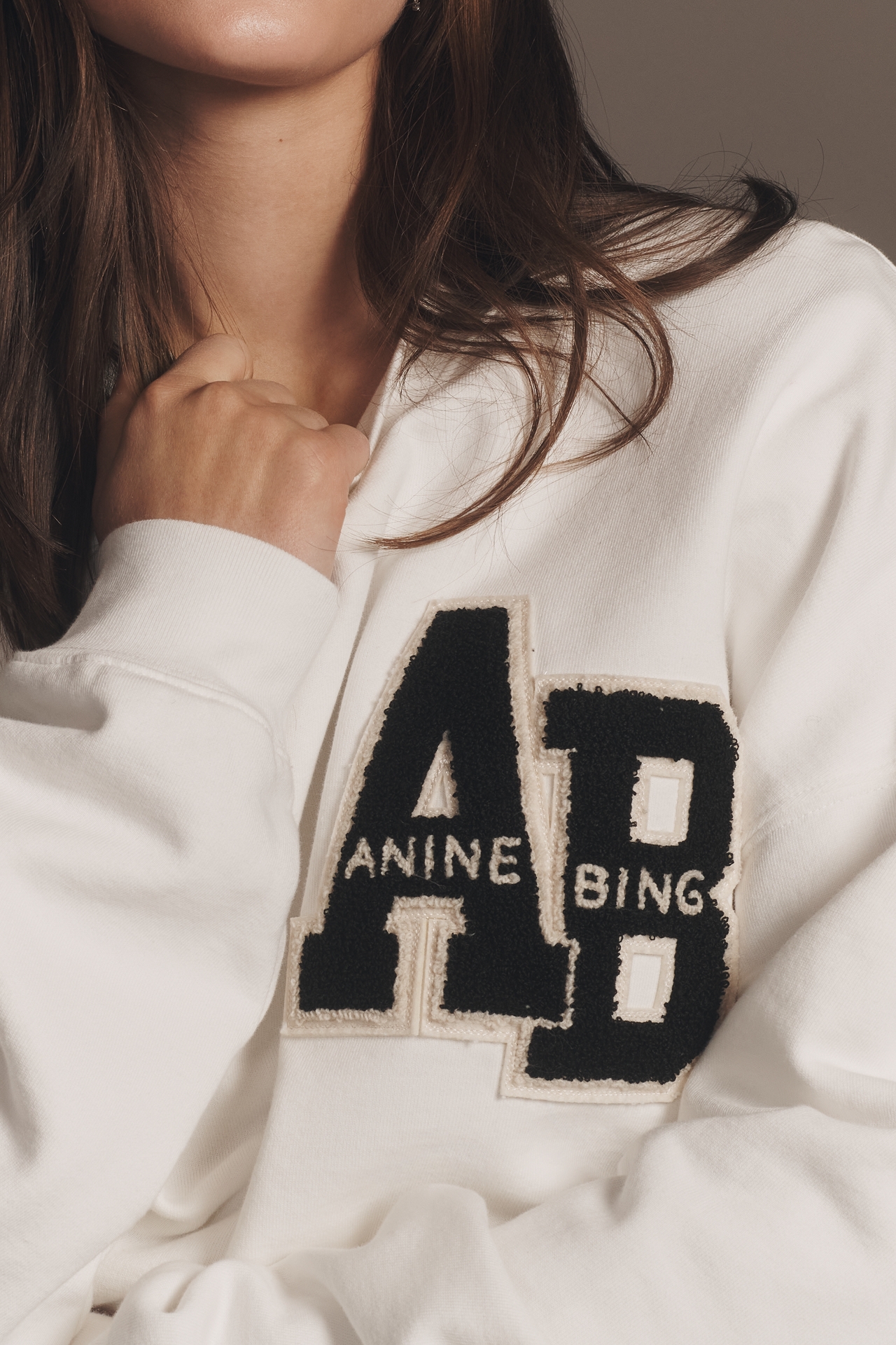 Anine Bing Miles Oversized Sweatshirt