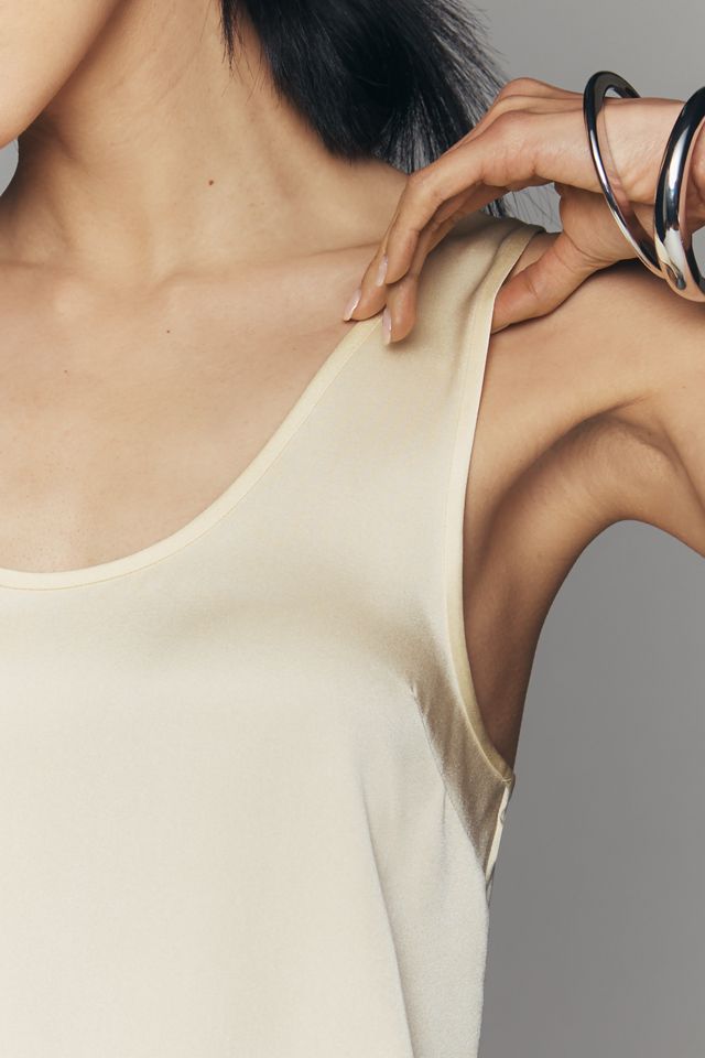 Anine Bing Silk Scoop Tank #2