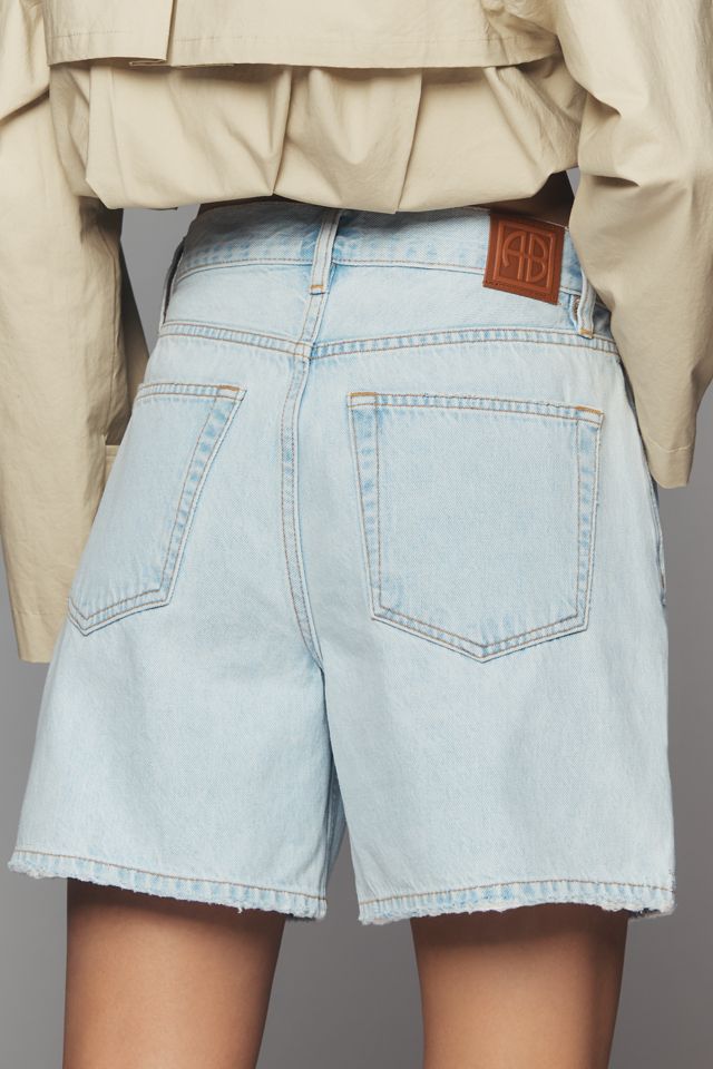 Anine Bing Delaney Denim Shorts #3
