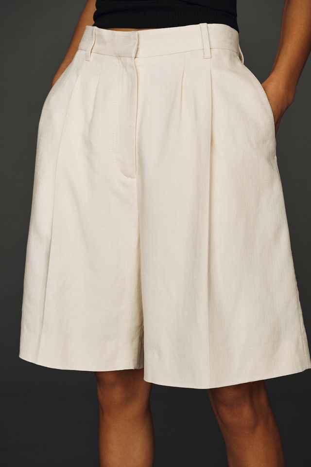 Anine Bing Bryson Wide-Leg Shorts #1