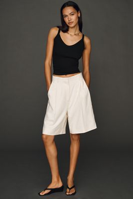 Anine Bing Bryson Wide-Leg Shorts